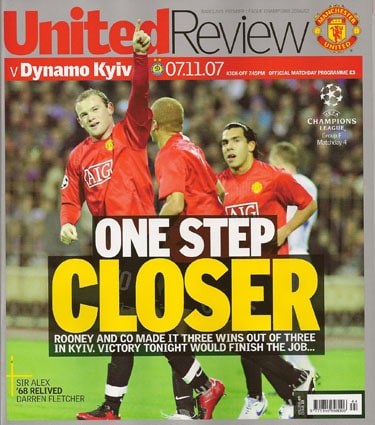 Manchester United FC v Dynamo Kyiv